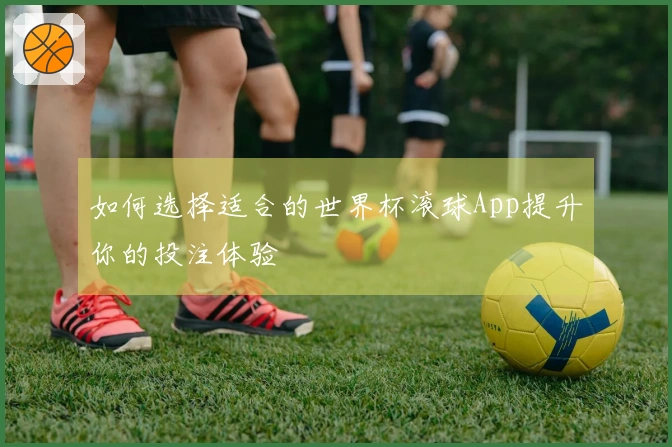 如何选择适合的世界杯滚球App提升你的投注体验