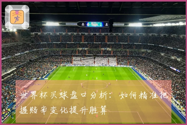 世界杯买球盘口分析：如何精准把握赔率变化提升胜算